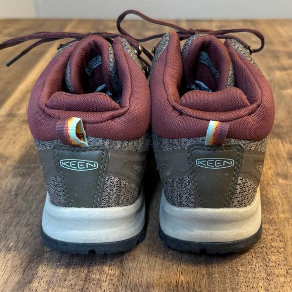 KEEN Terradora II Waterproof Mid Hiking Boots Canteen/Andorra Women’s Size 7.5 - Picture 6 of 12
